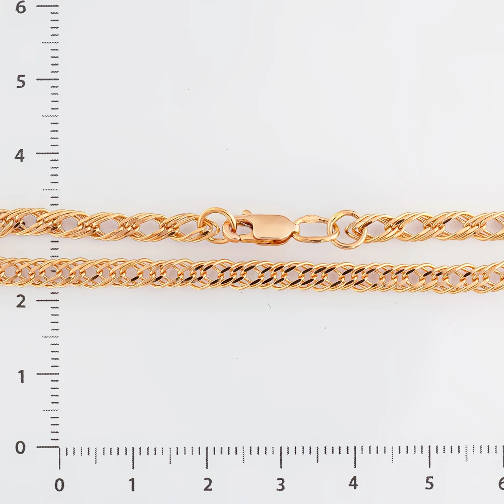 Браслет из красного золота 585 пробы