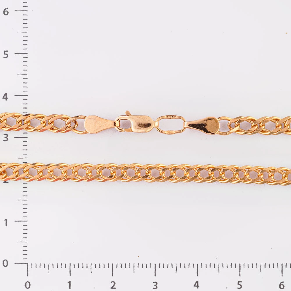 Браслет из красного золота 585 пробы