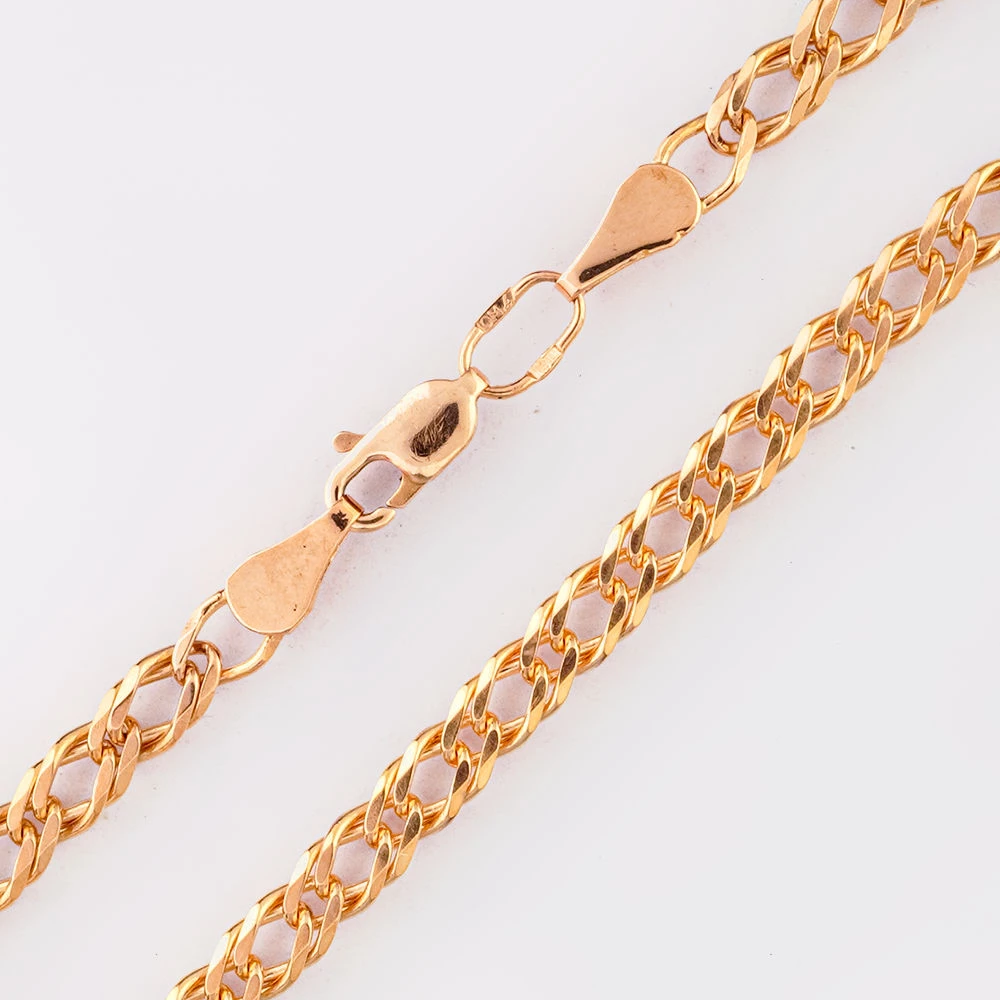 Браслет из красного золота 585 пробы