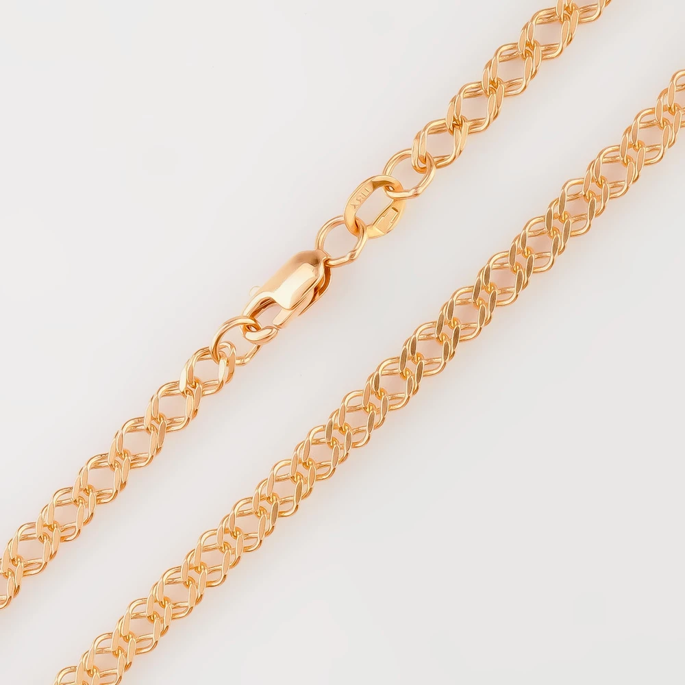 Браслет из красного золота 585 пробы