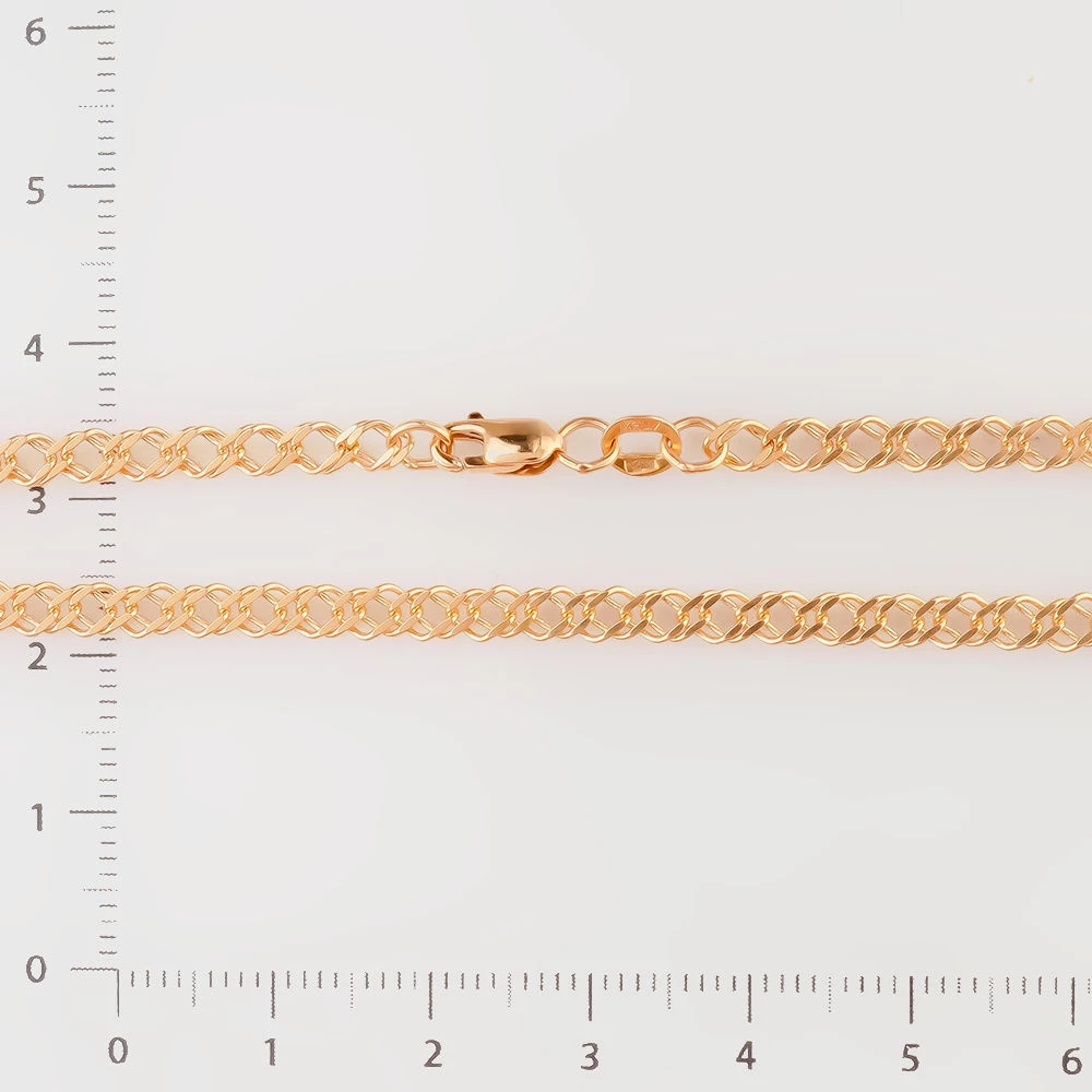 Браслет из красного золота 585 пробы