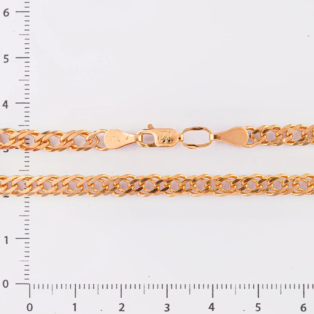 Браслет из красного золота 585 пробы