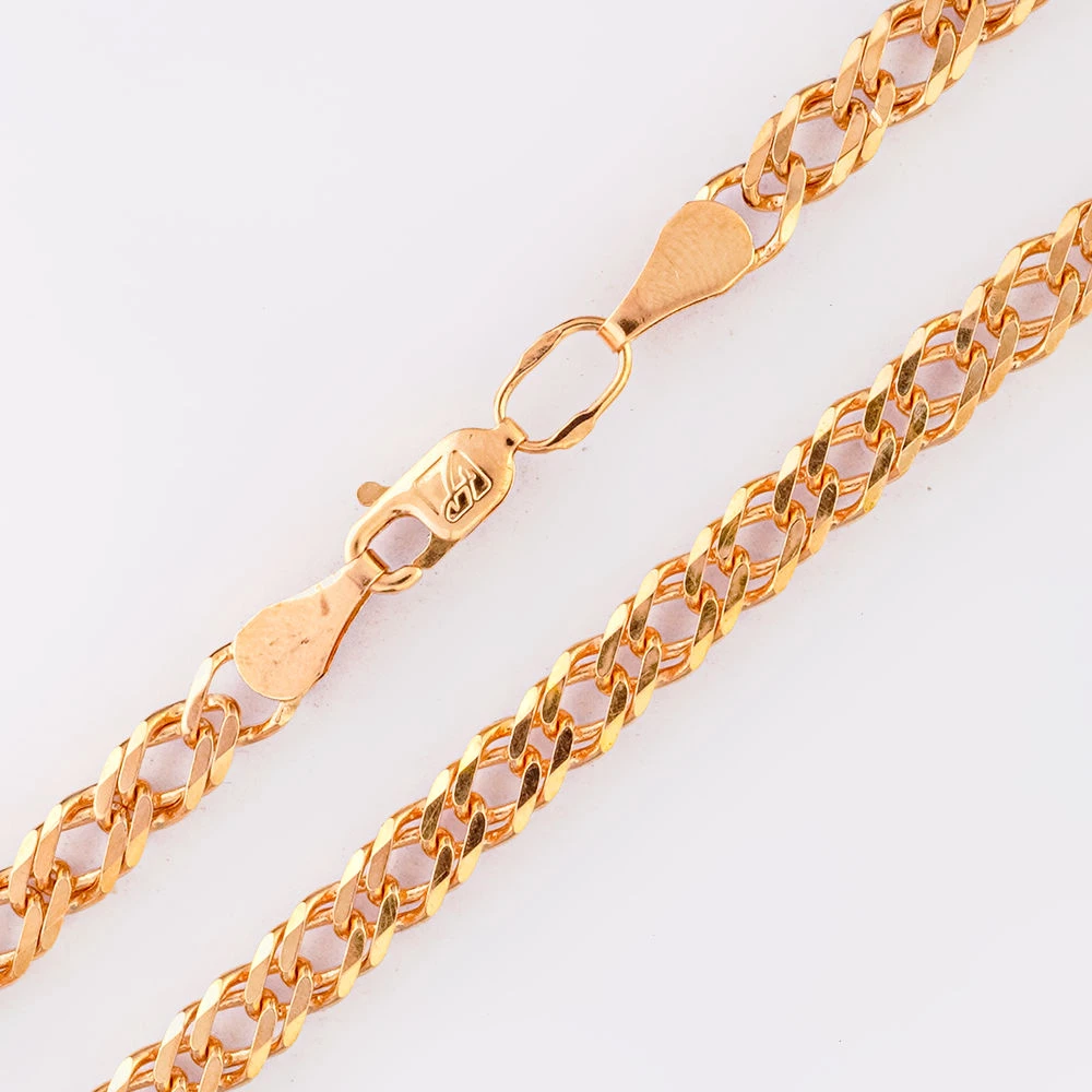 Браслет из красного золота 585 пробы