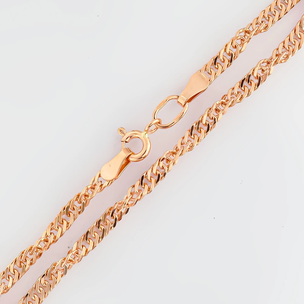 Браслет из красного золота 585 пробы