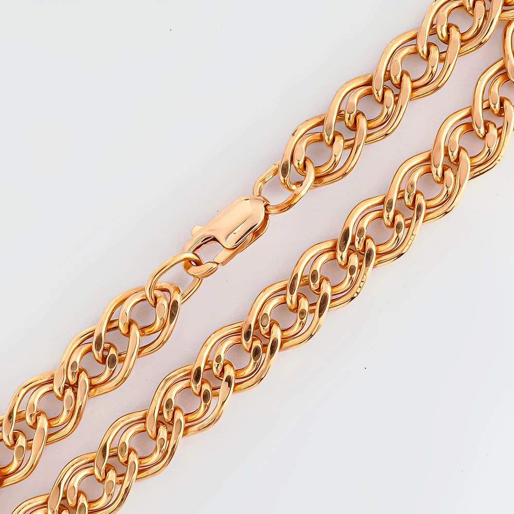 Браслет из красного золота 585 пробы