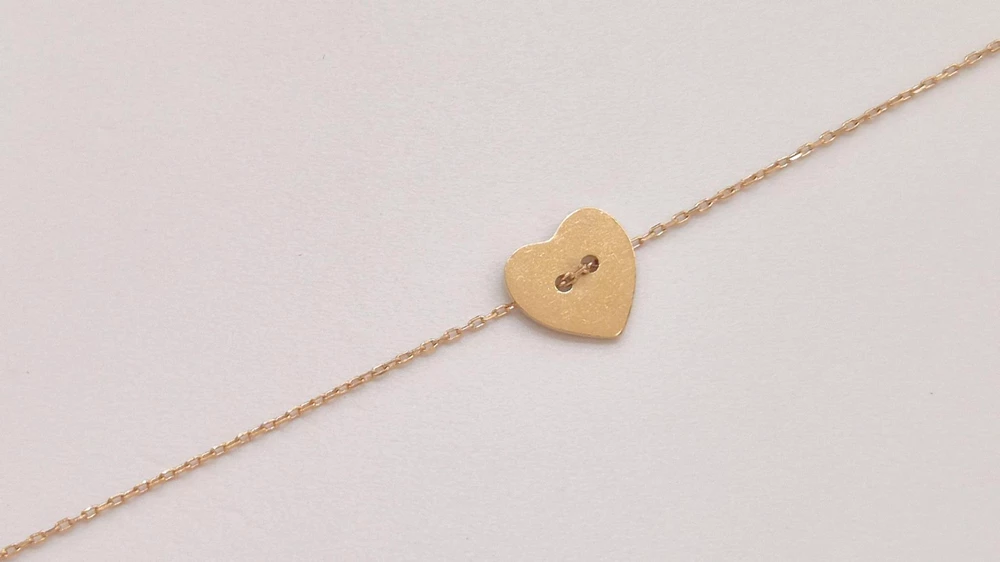 Браслет из красного золота 585 пробы