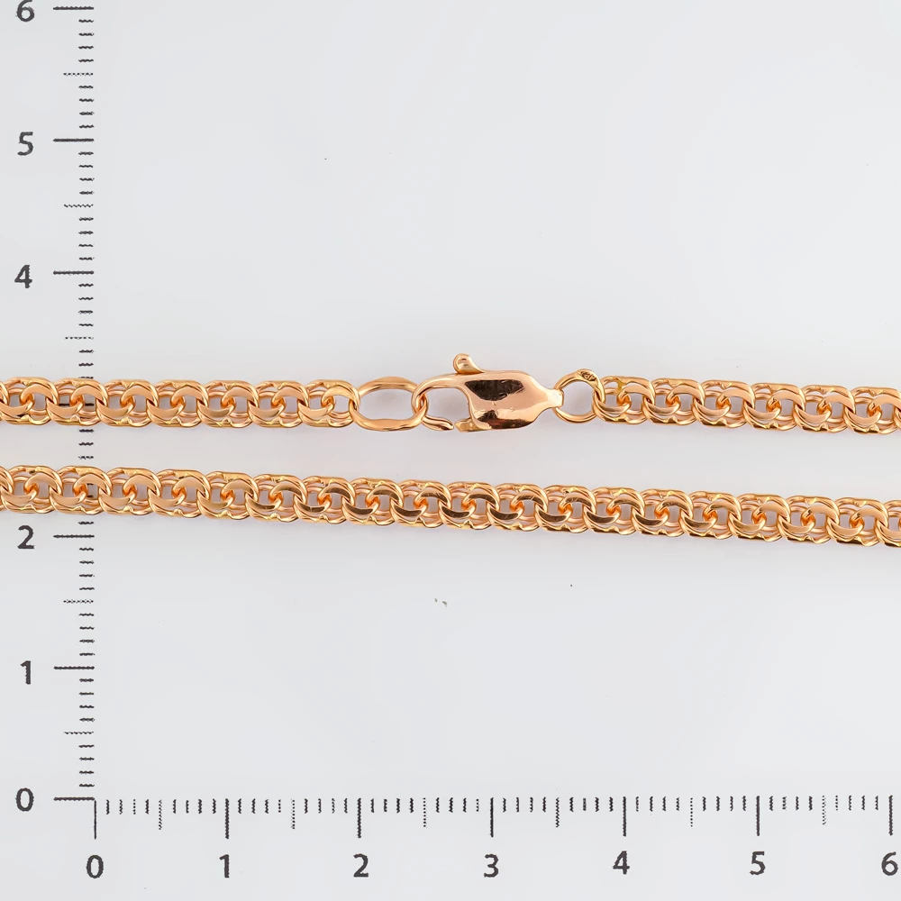 Браслет из красного золота 585 пробы