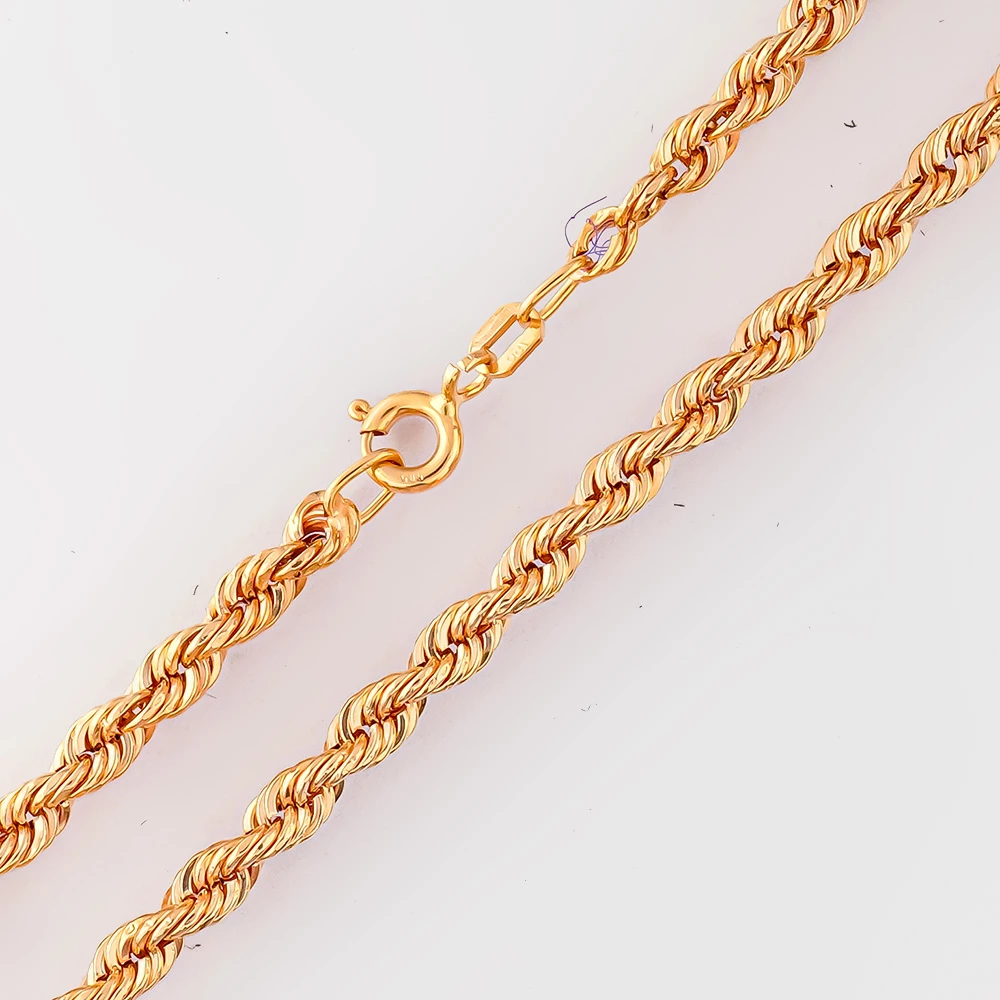 Браслет из красного золота 585 пробы