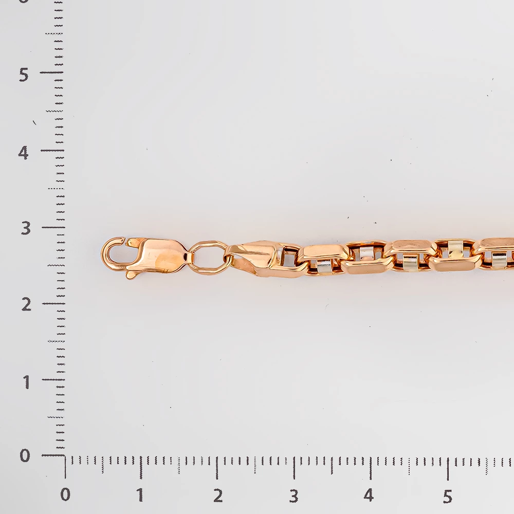 Браслет из красного золота 585 пробы