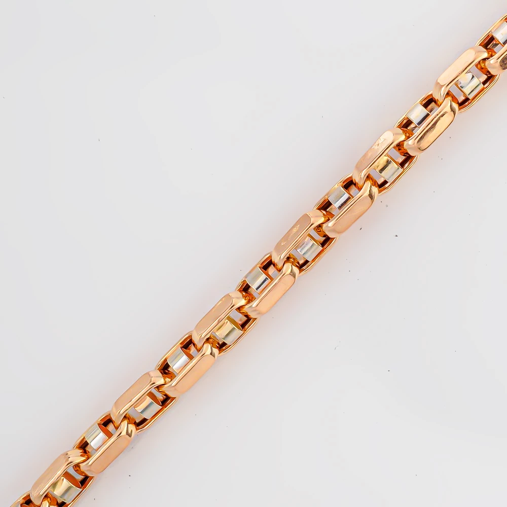 Браслет из красного золота 585 пробы