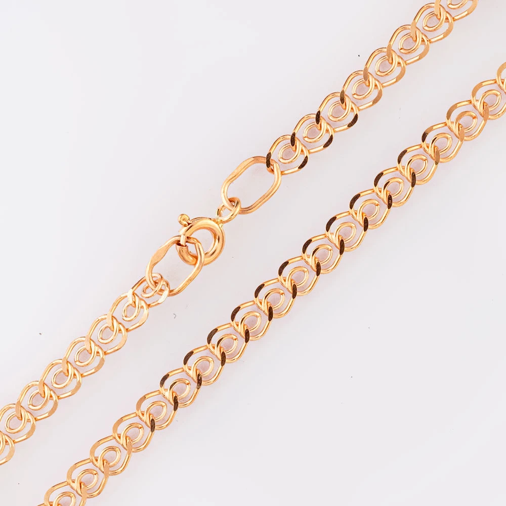 Браслет из красного золота 585 пробы