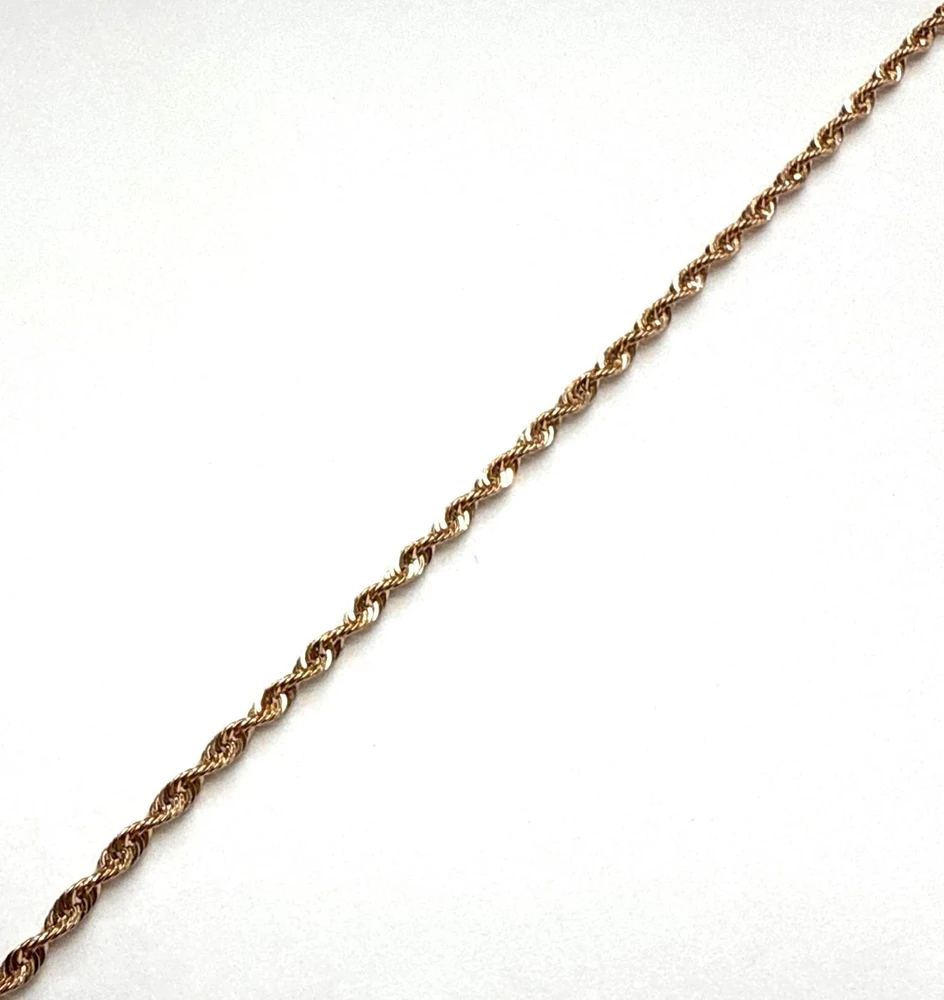 Браслет из красного золота 585 пробы