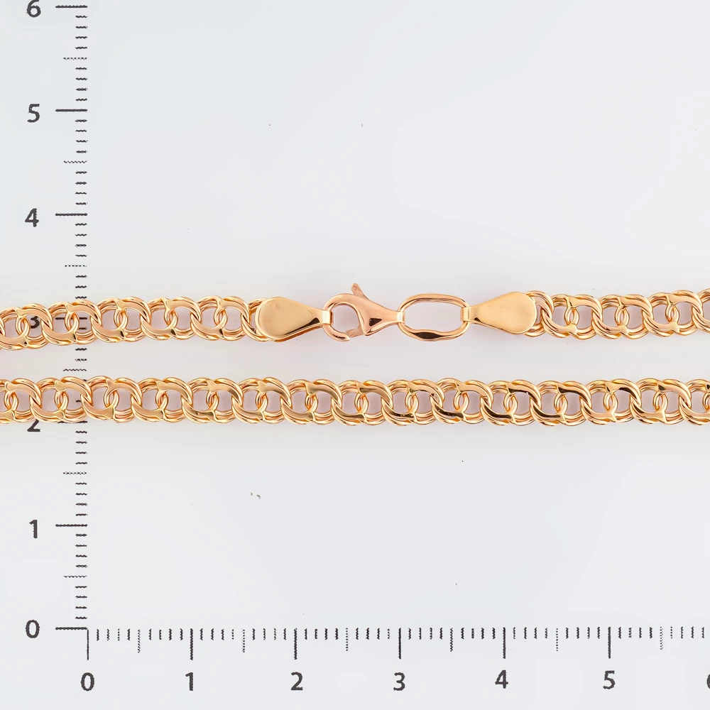 Браслет из красного золота 585 пробы