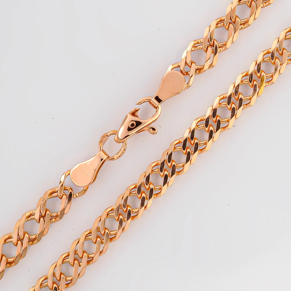 Браслет из красного золота 585 пробы