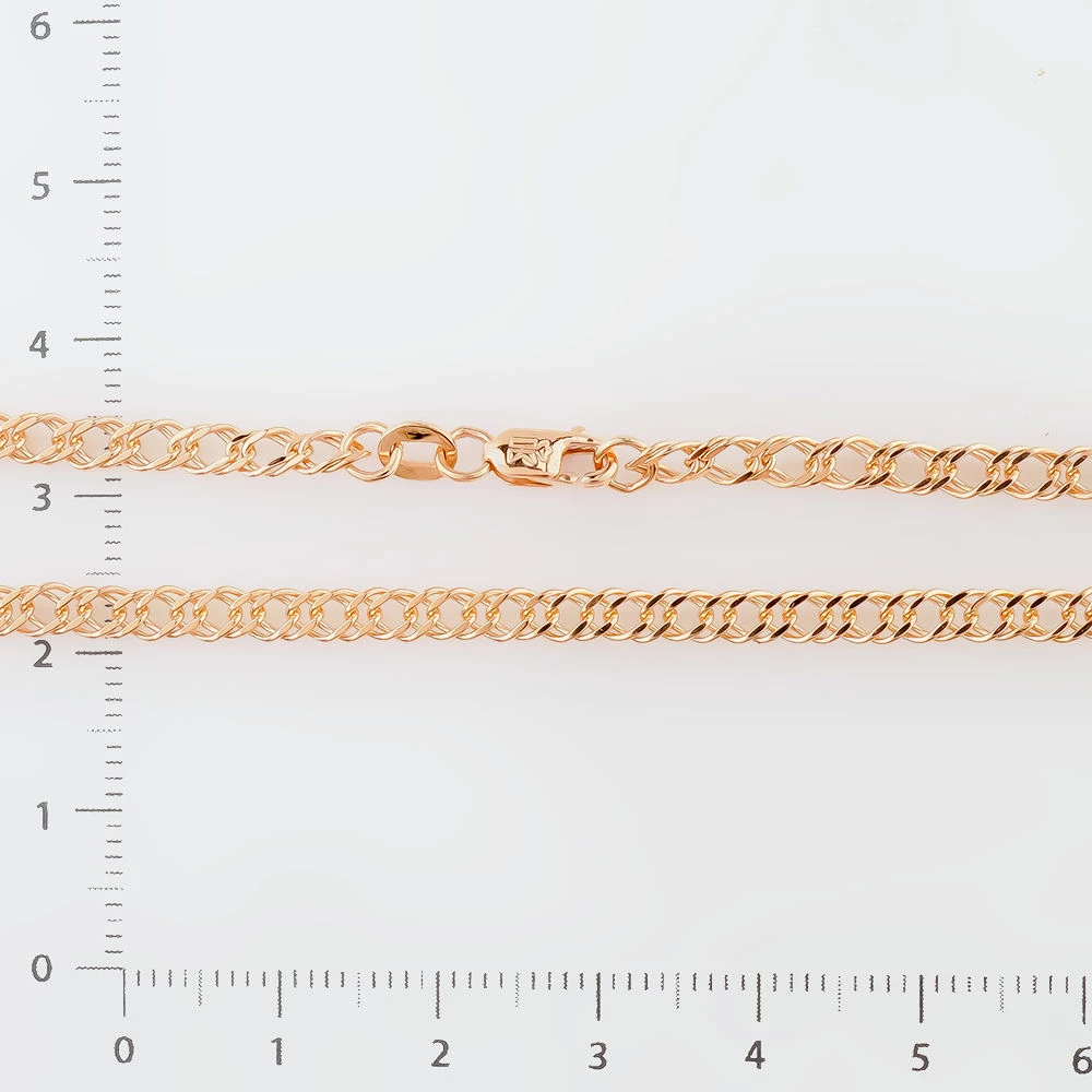 Браслет из красного золота 585 пробы