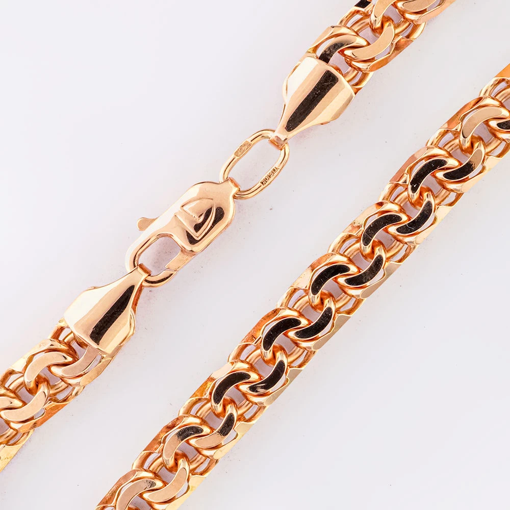 Браслет из красного золота 375 пробы