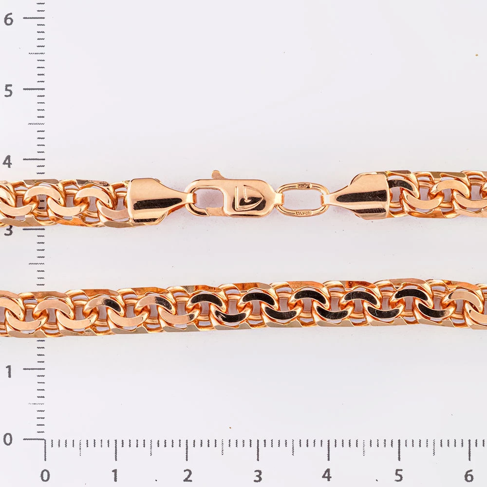 Браслет из красного золота 375 пробы