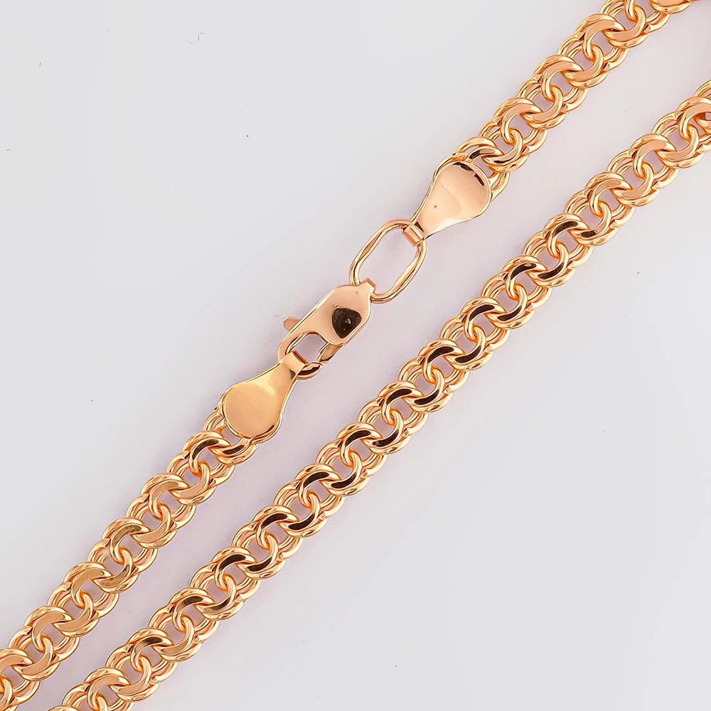 Браслет из красного золота 585 пробы