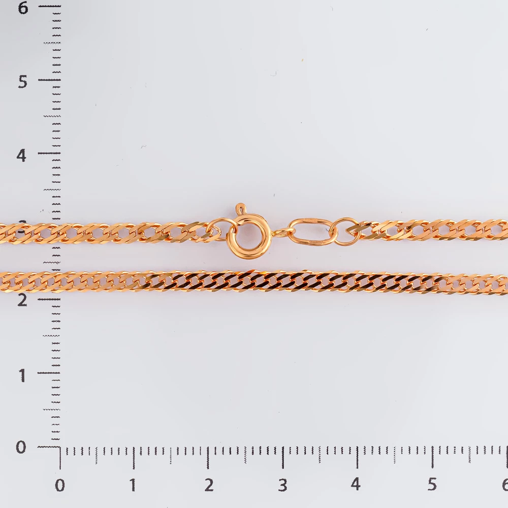 Браслет из красного золота 585 пробы