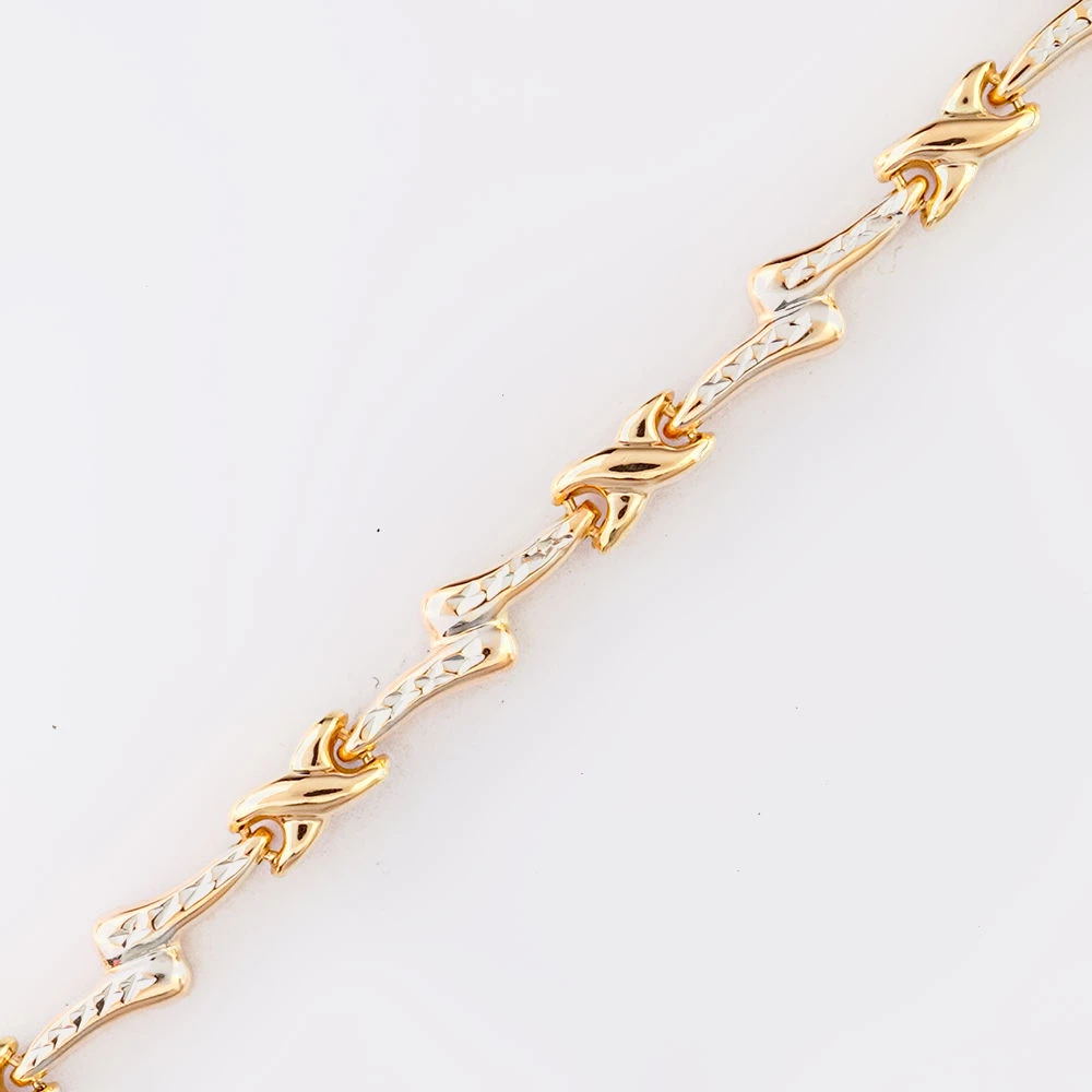 Браслет из красного золота 585 пробы