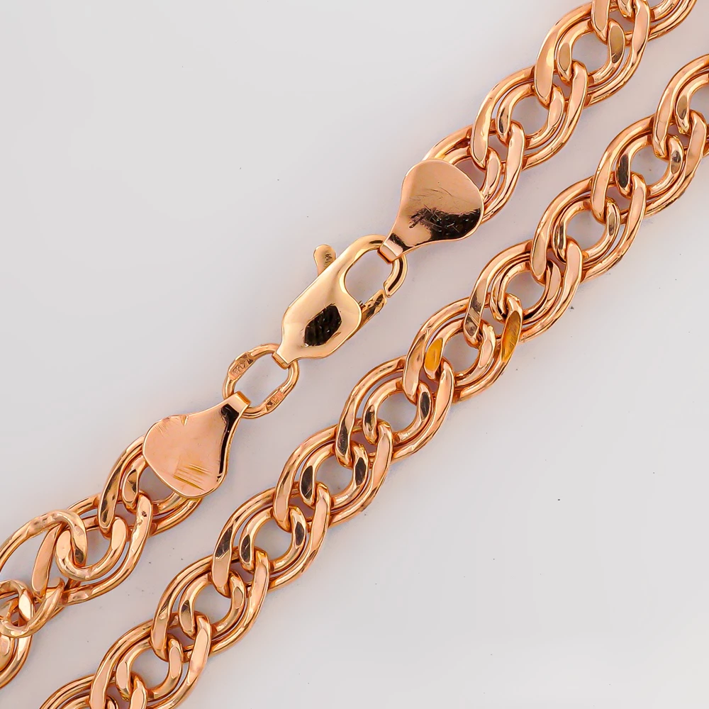 Браслет из красного золота 585 пробы