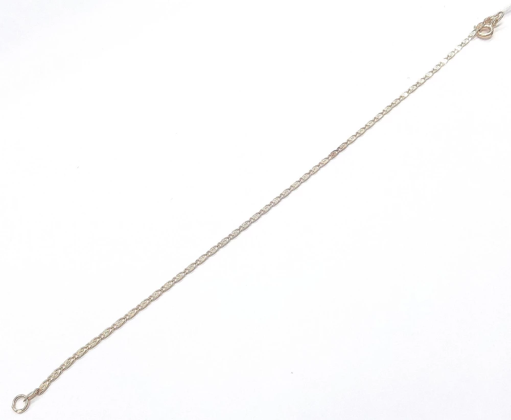 Браслет из красного золота 585 пробы