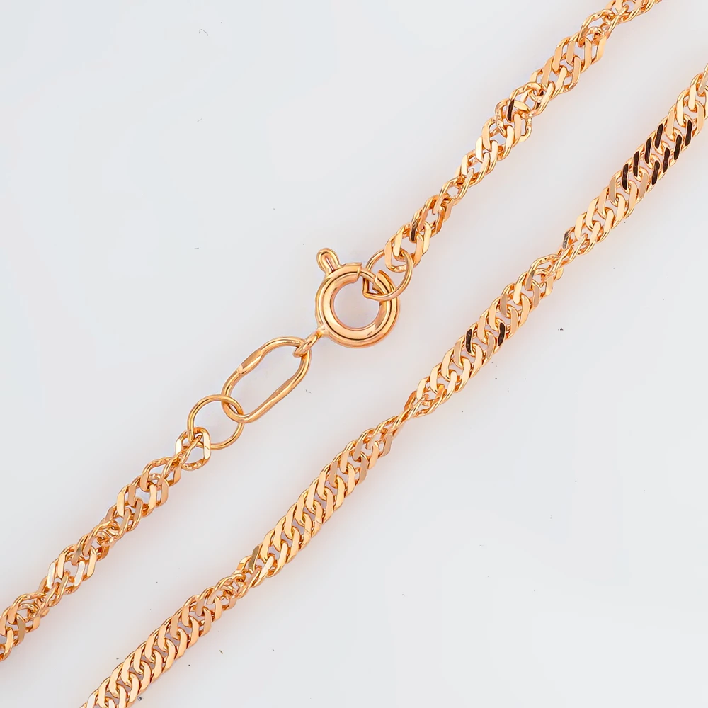 Браслет из красного золота 585 пробы