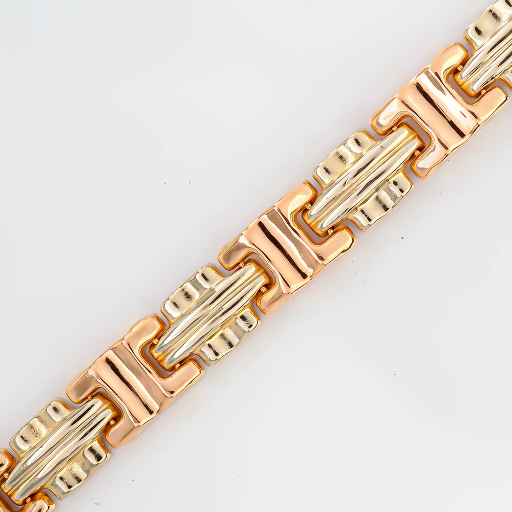 Браслет из красного золота 585 пробы