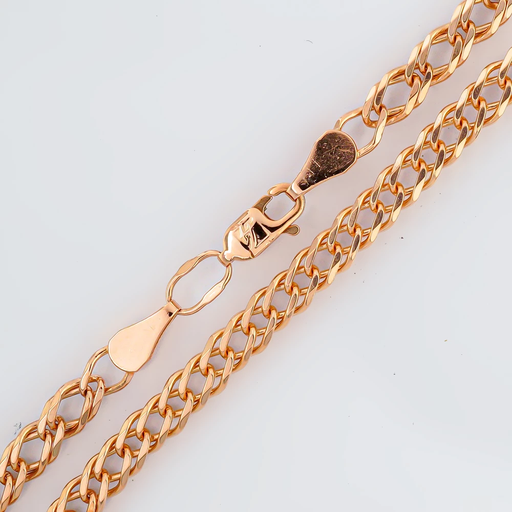 Браслет из красного золота 585 пробы