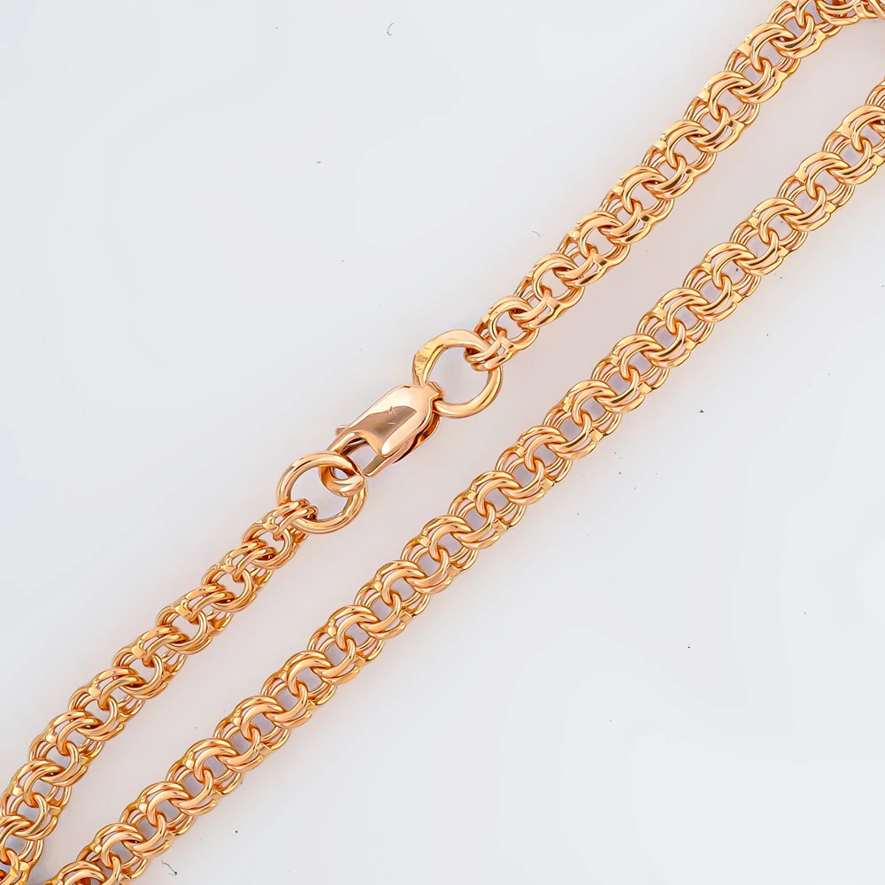 Браслет из красного золота 585 пробы