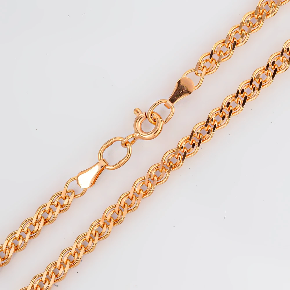 Браслет из красного золота 585 пробы