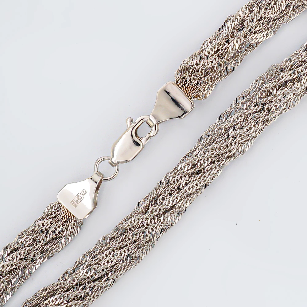 Браслет из белого золота 585 пробы