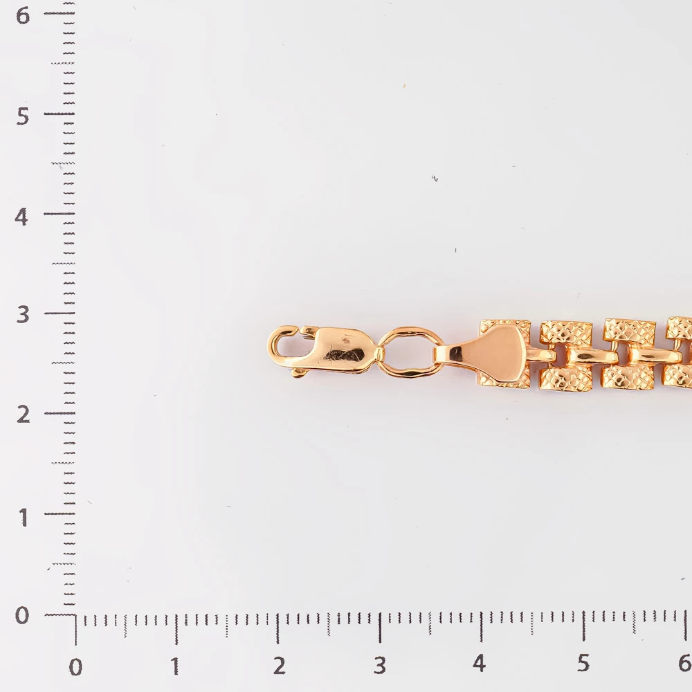 Браслет из красного золота 585 пробы