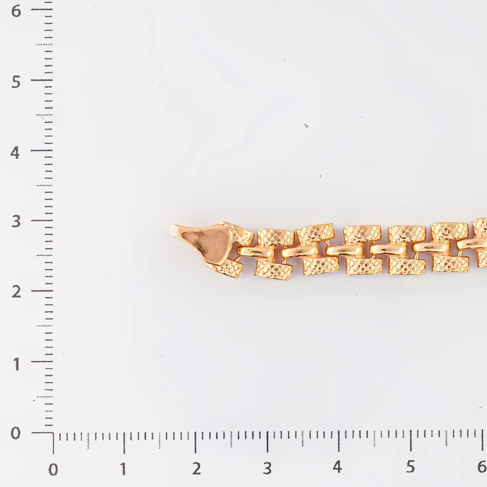 Браслет из красного золота 585 пробы