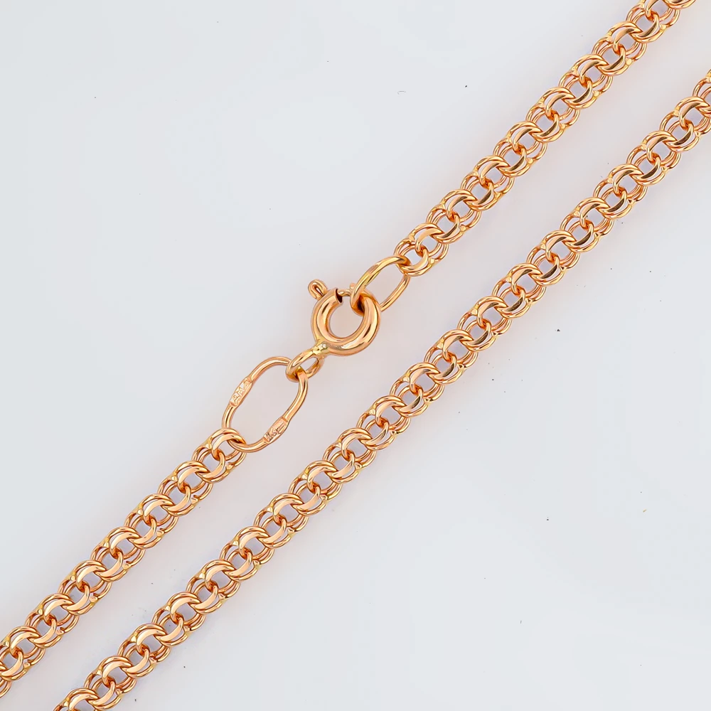 Браслет из красного золота 585 пробы