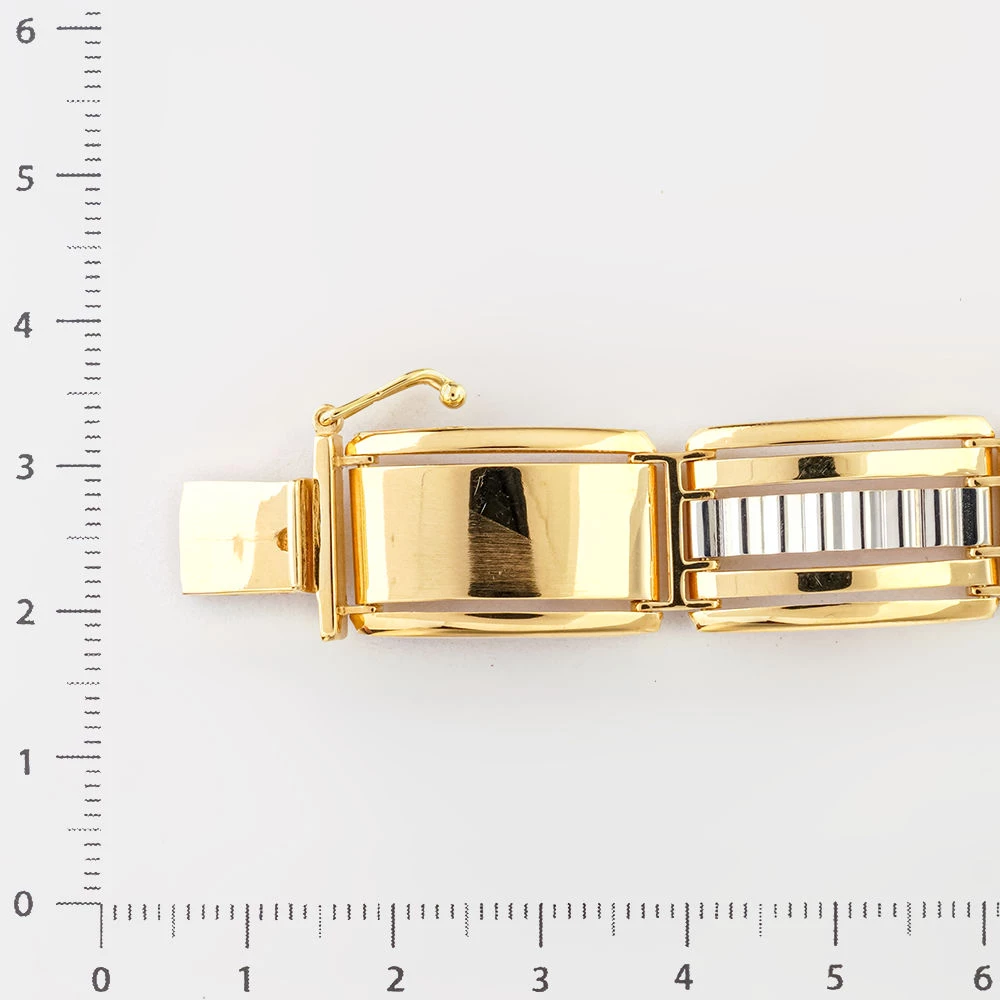 Браслет из желтого золота 585 пробы