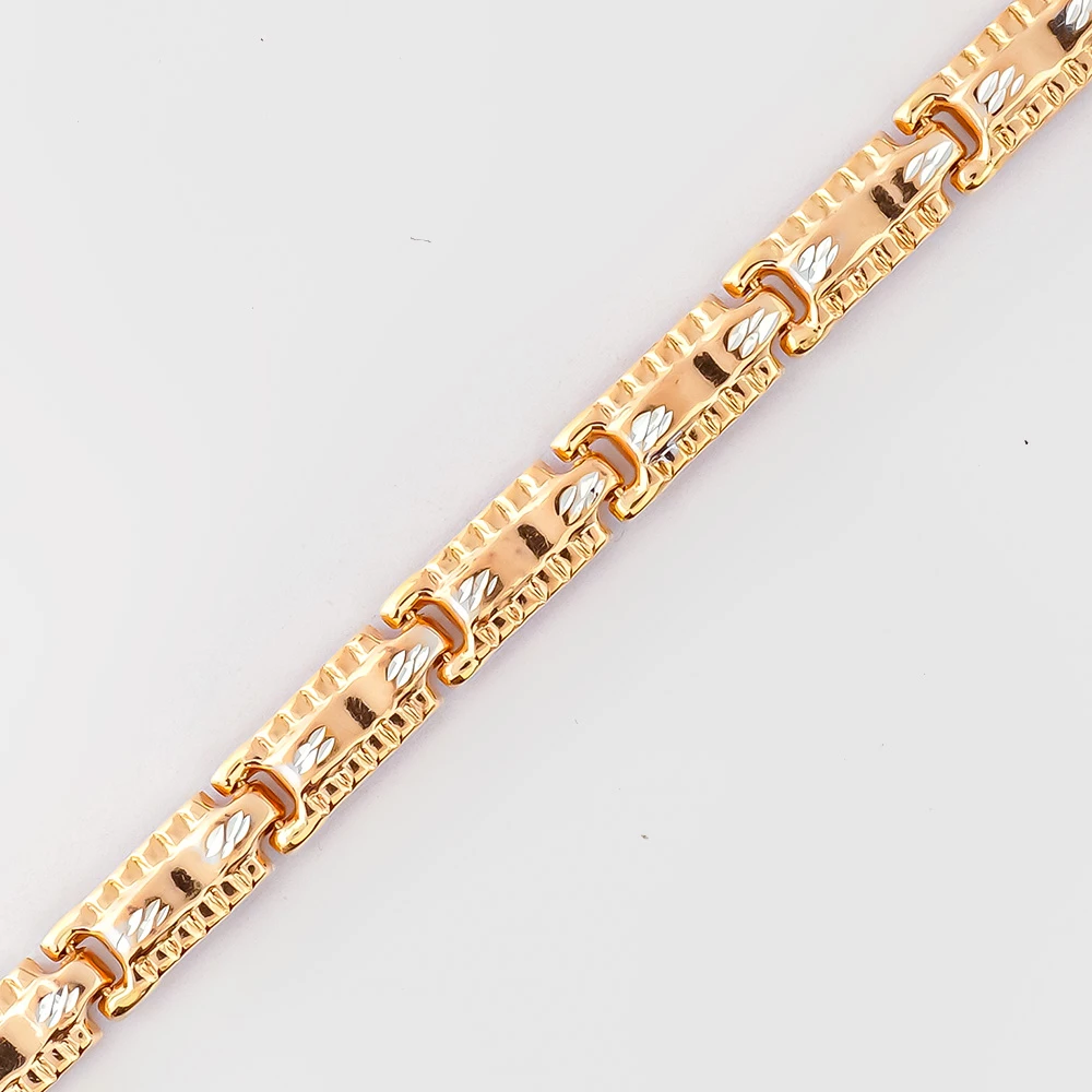 Браслет из красного золота 585 пробы