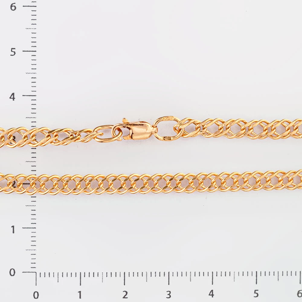 Браслет из красного золота 585 пробы