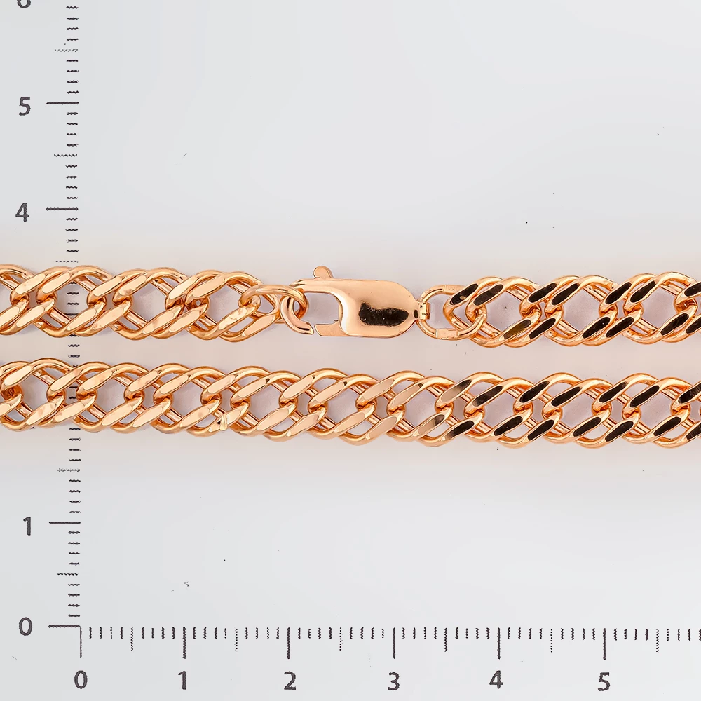 Браслет из красного золота 585 пробы