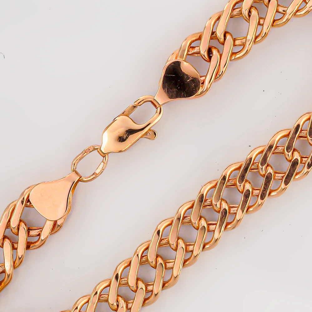 Браслет из красного золота 585 пробы