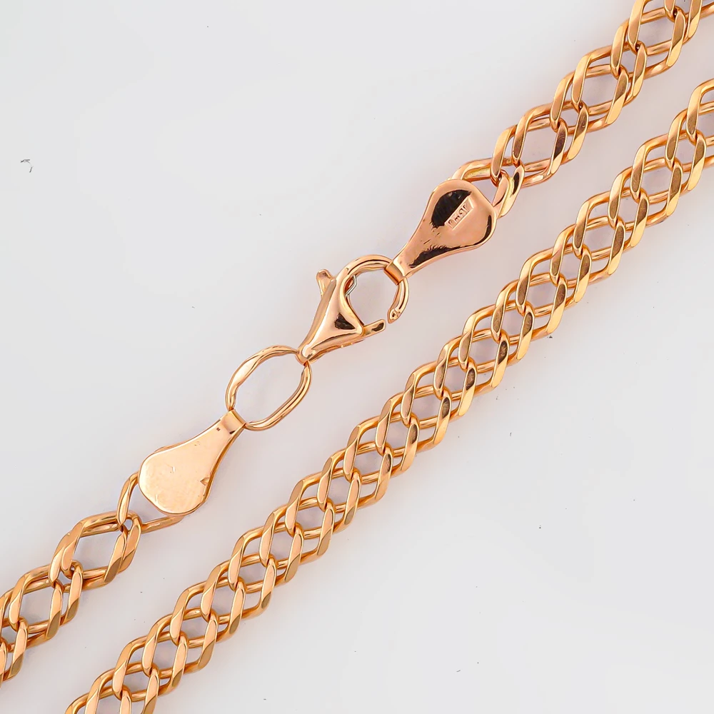 Браслет из красного золота 585 пробы