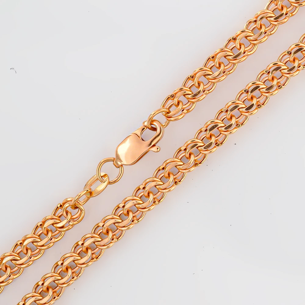 Браслет из красного золота 585 пробы