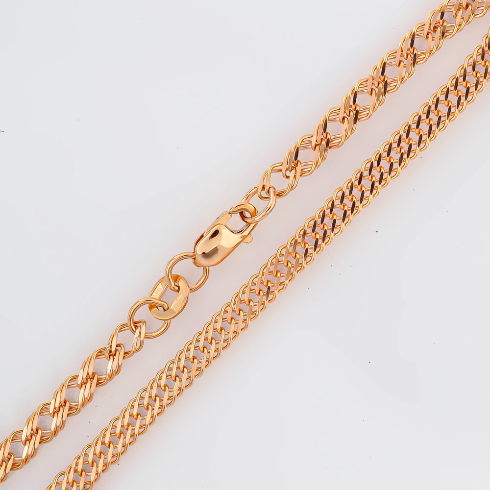 Браслет из красного золота 585 пробы