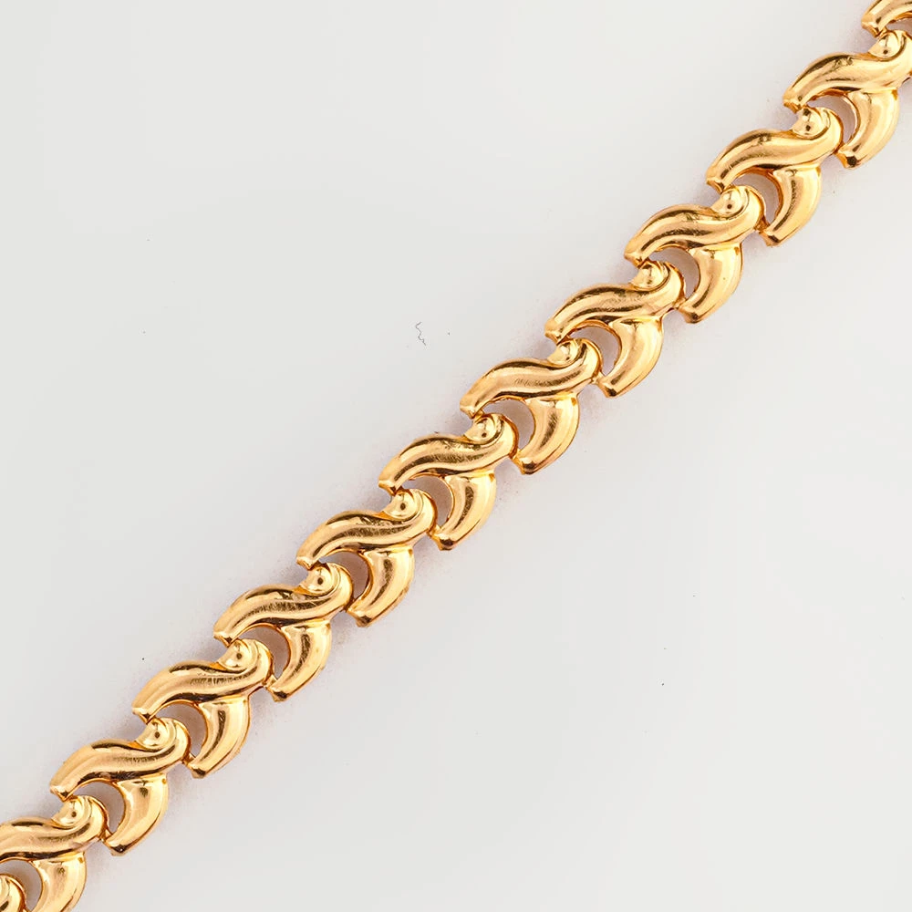 Браслет из красного золота 585 пробы