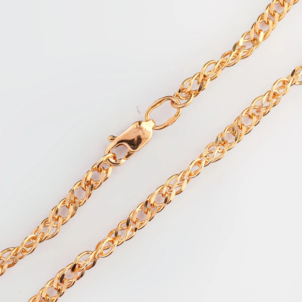 Браслет из красного золота 585 пробы