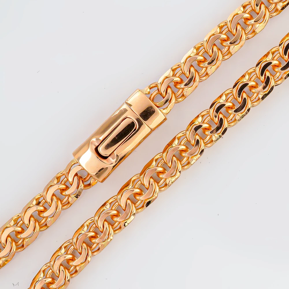 Браслет из красного золота 585 пробы