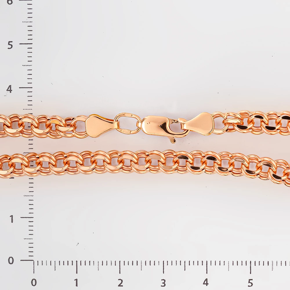 Браслет из красного золота 585 пробы