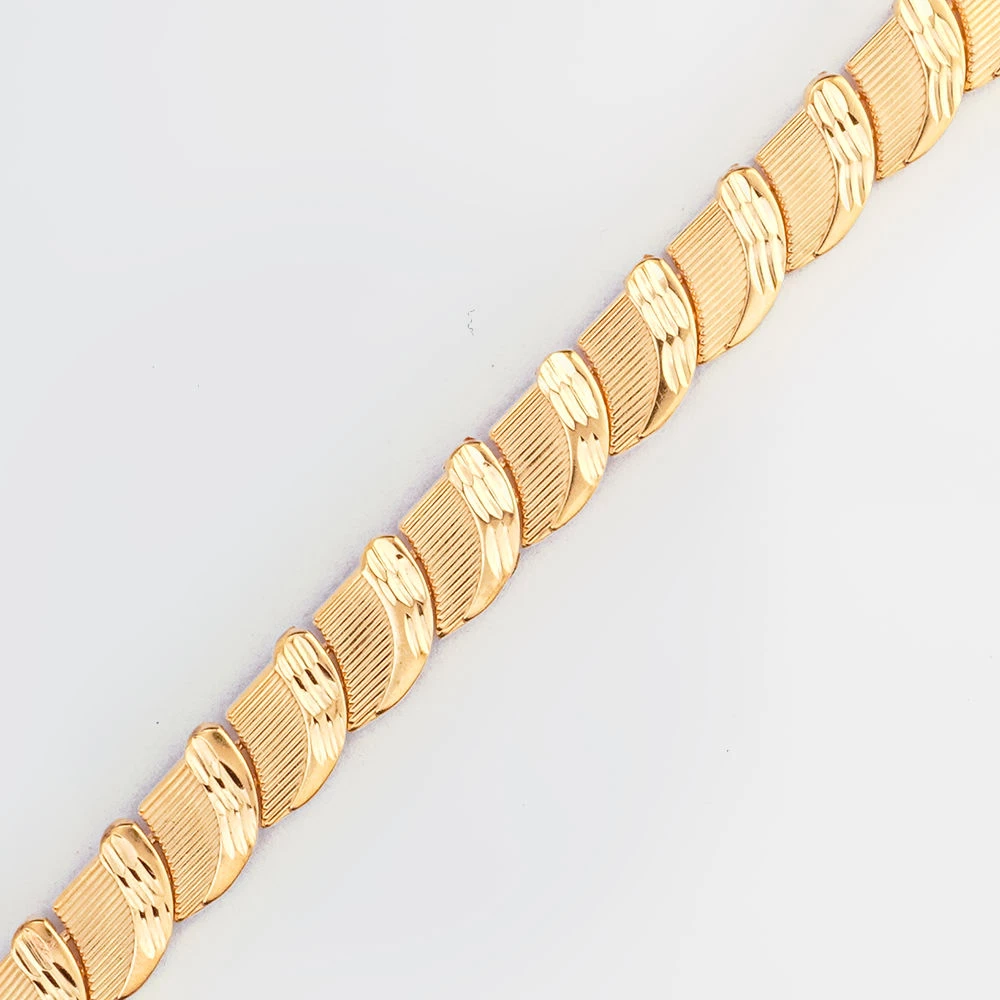 Браслет из красного золота 585 пробы