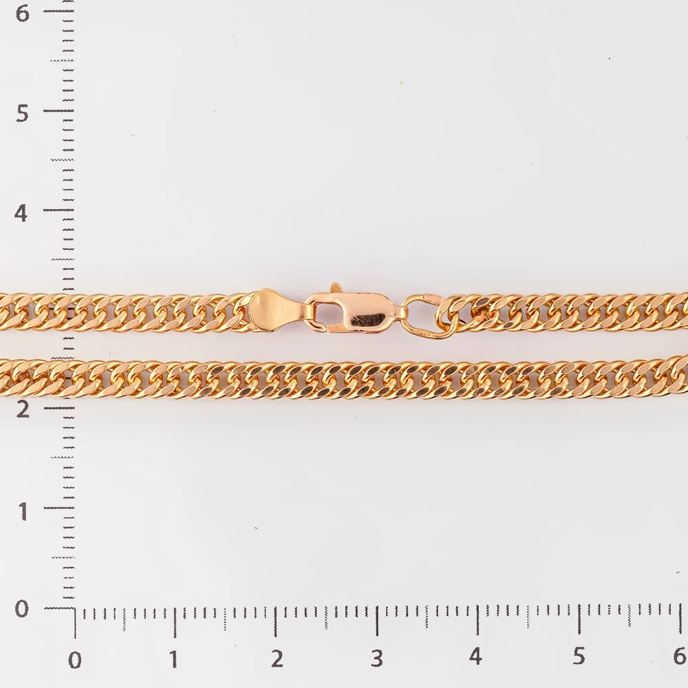 Браслет из красного золота 585 пробы