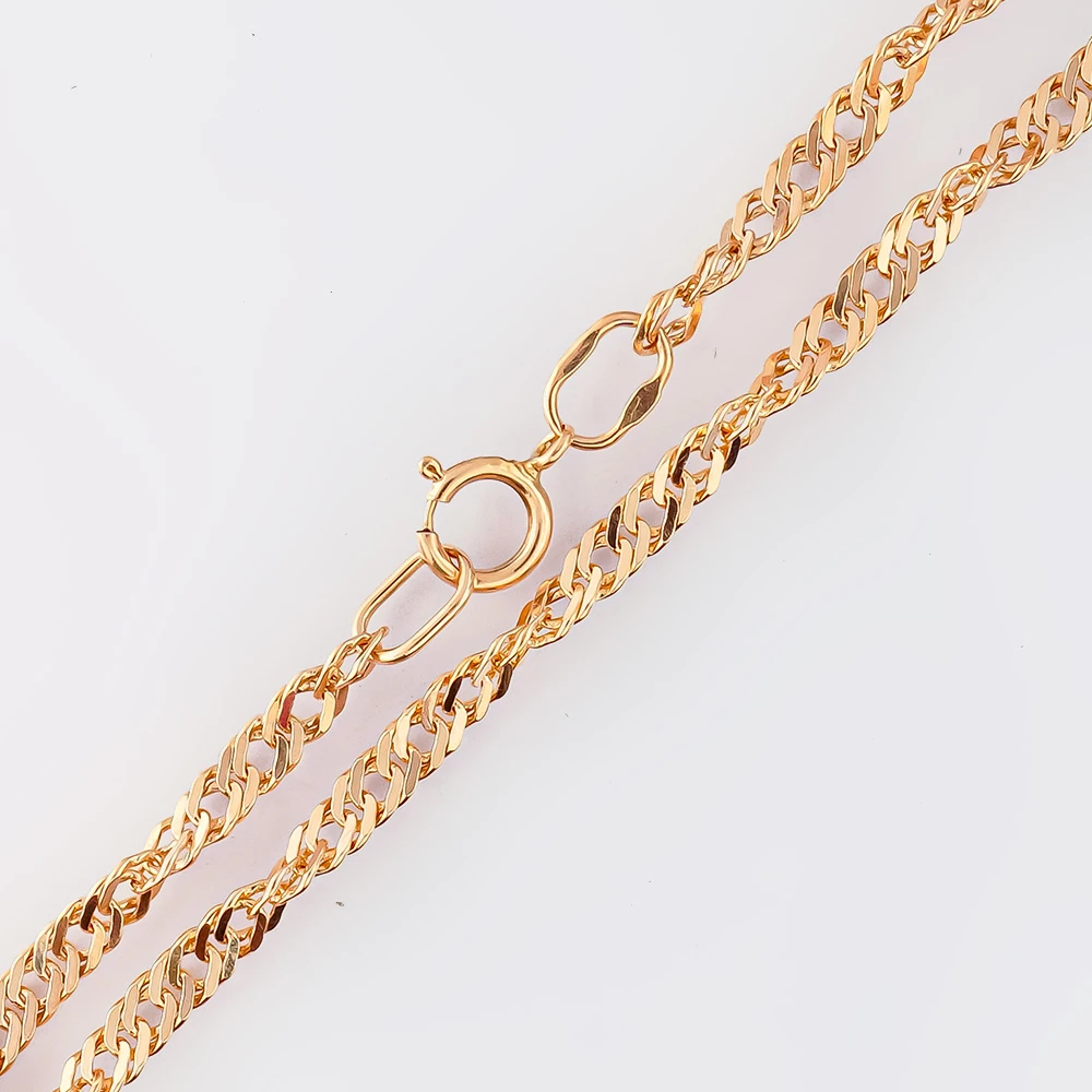 Браслет из красного золота 585 пробы